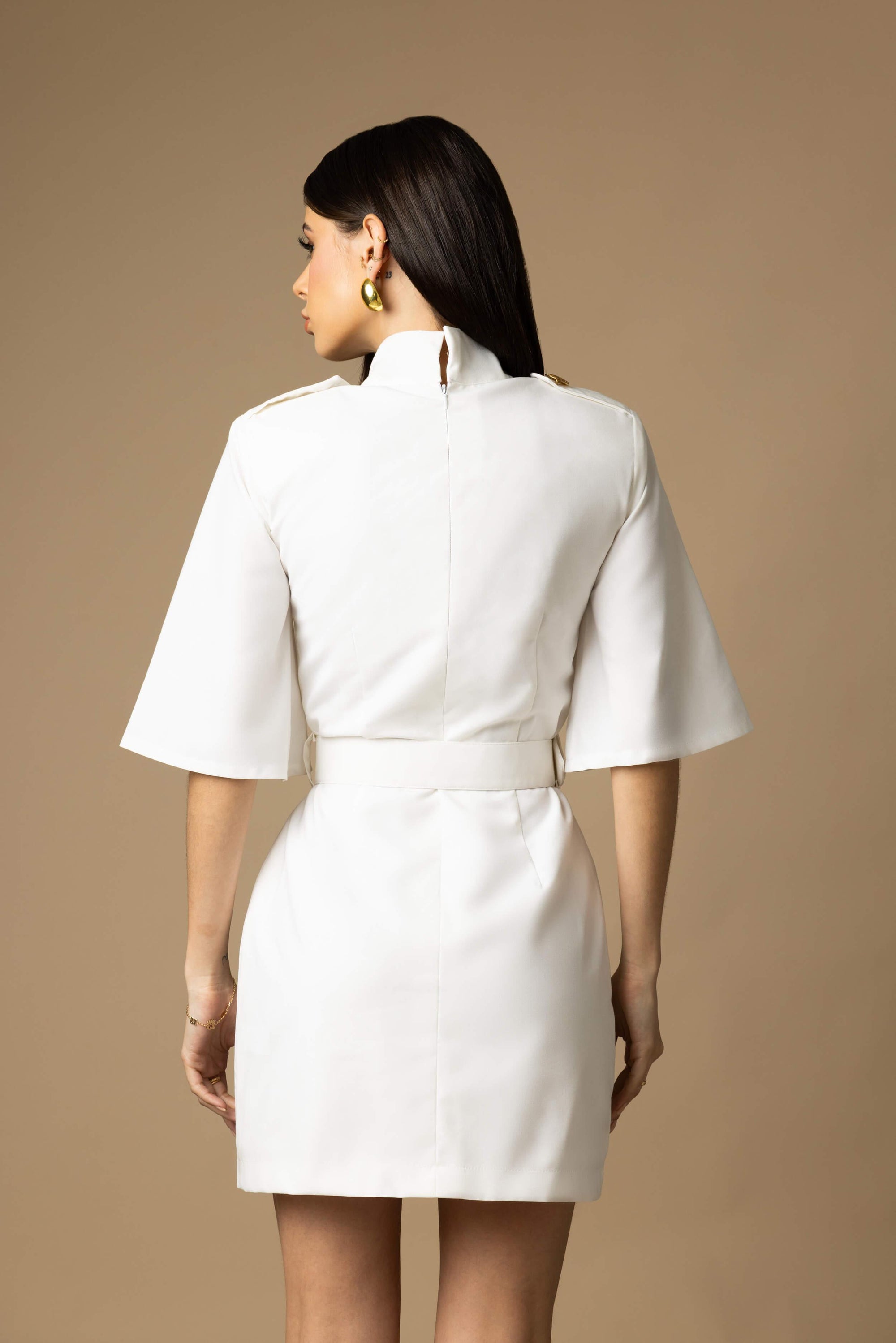 Film Noir Passion White Dress