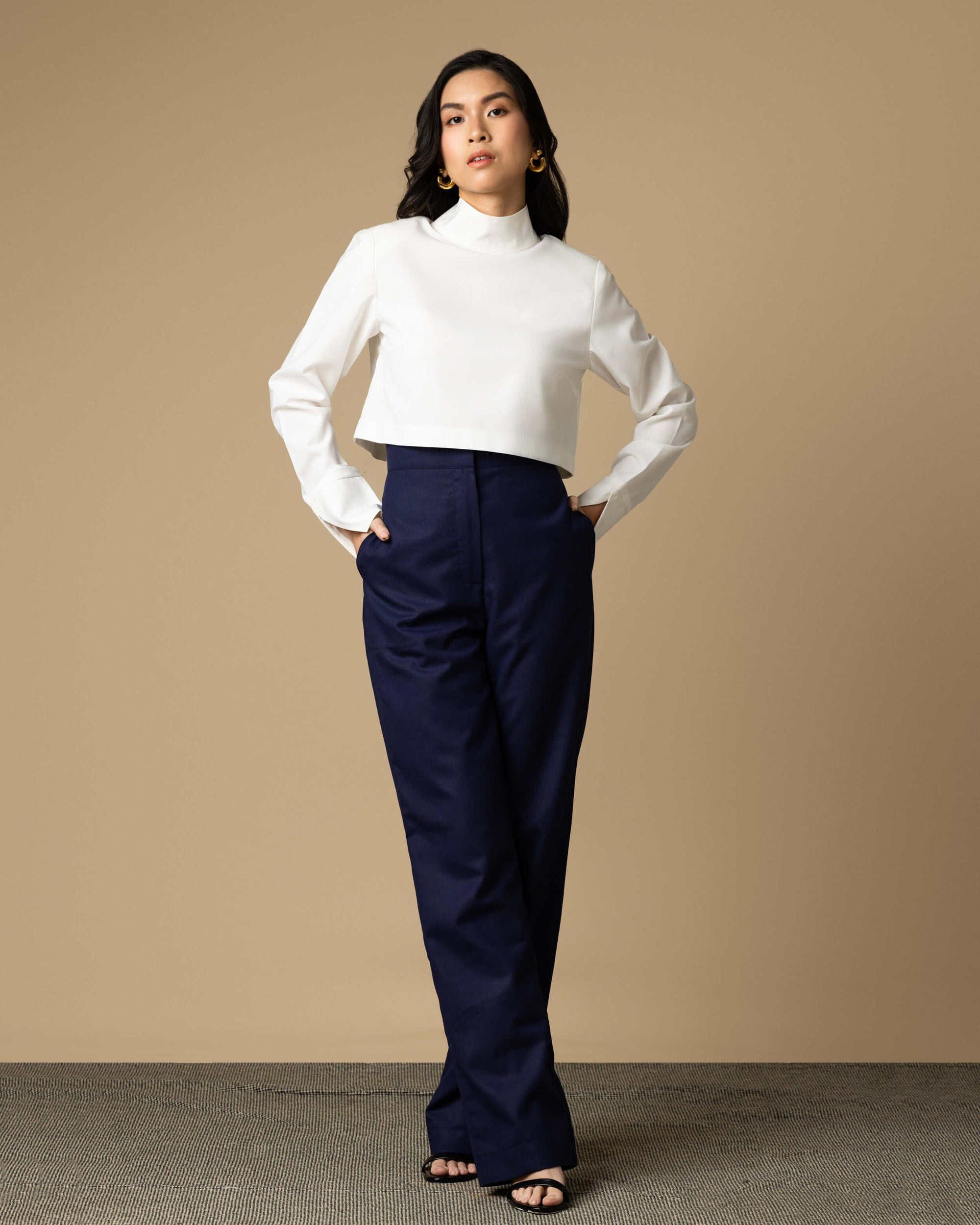 Blue Navy Skirt &amp; Pants